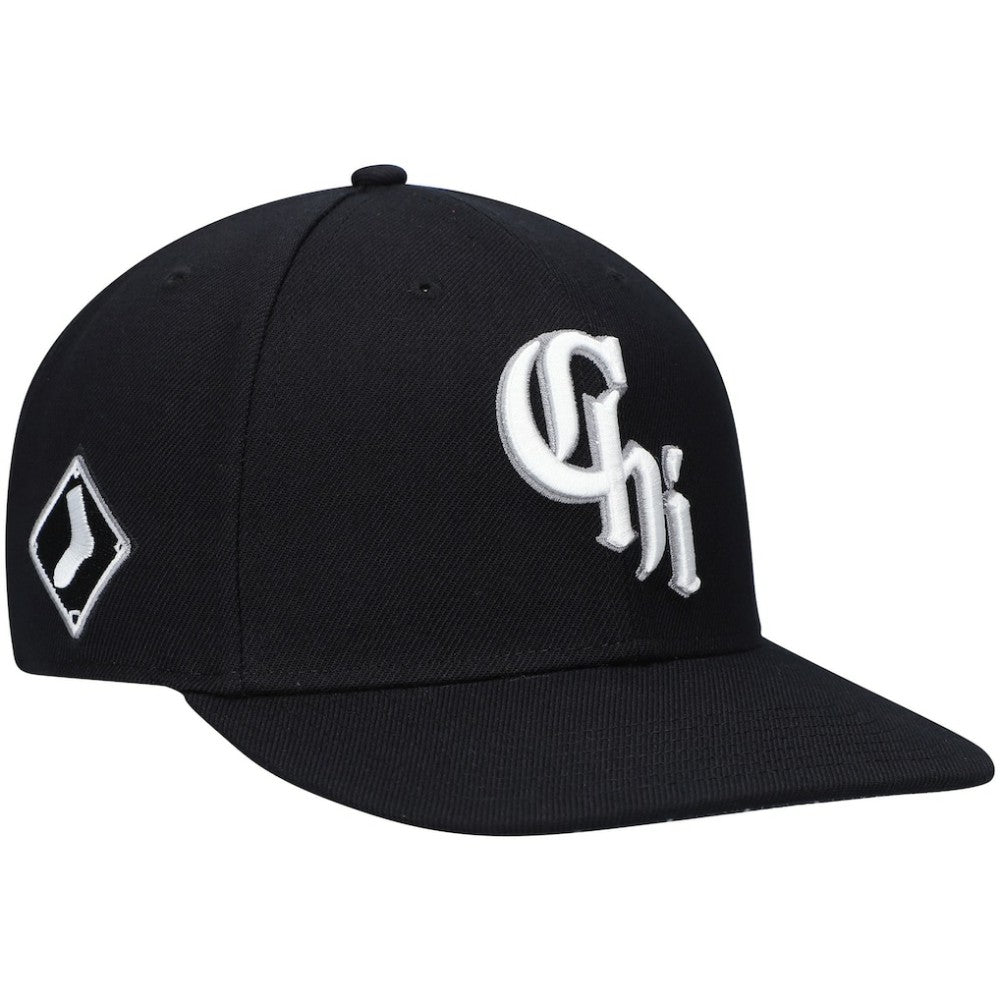 Black Chicago White Sox '47 2021 City Connect Captain Snapback Hat
