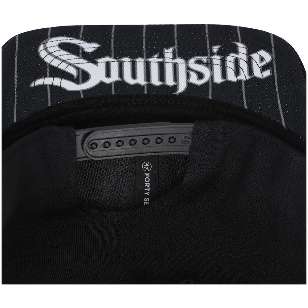 Black Chicago White Sox '47 2021 City Connect Captain Snapback Hat
