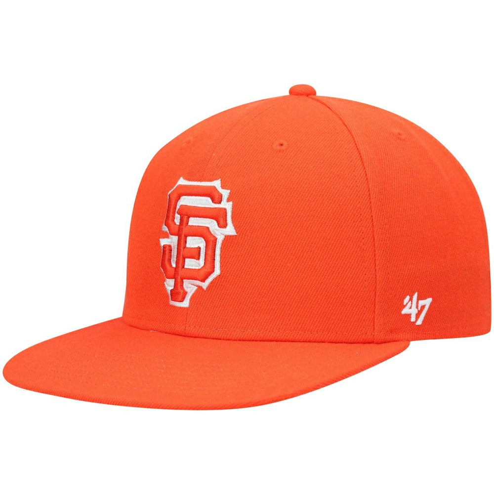 Orange San Francisco Giants '47 2021 City Connect Captain Snapback Hat