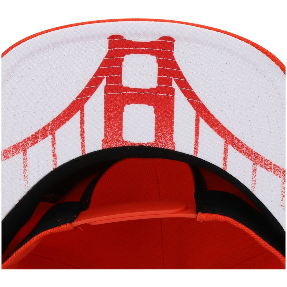 Orange San Francisco Giants '47 2021 City Connect Captain Snapback Hat