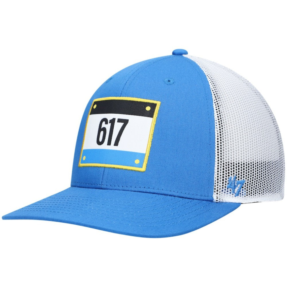 Blue/White Boston Red Sox '47 City Connect Trucker Snapback Hat