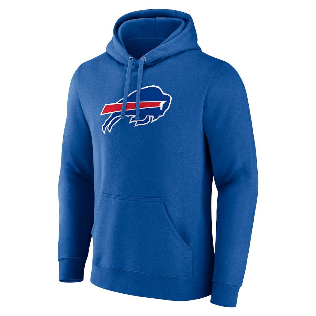 Primary Logo Fitted Pullover Hoodie - Buffalo Bills Hoodies