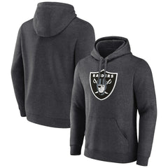 Primary Logo Fitted Pullover Hoodie - Las Vegas Raiders Hoodies