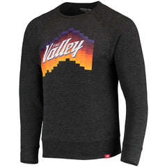 Phoenix Suns Sportiqe Harmon Raglan Tri-Blend Pullover Sweatshirt