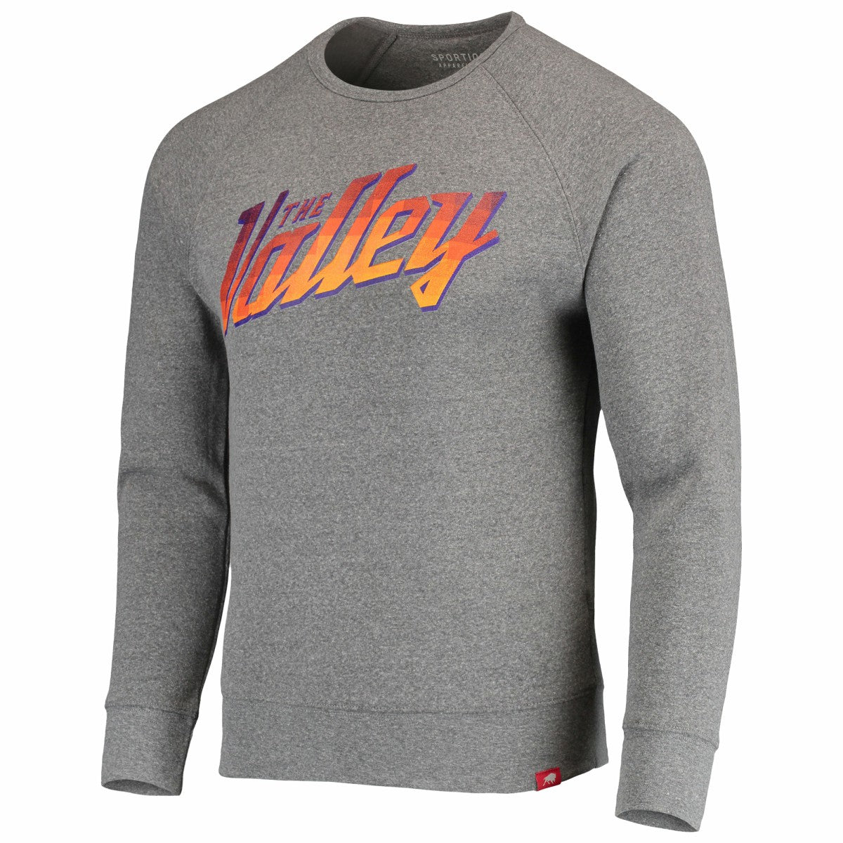 Phoenix Suns Sportiqe Harmon Raglan Tri-Blend Pullover Sweatshirt