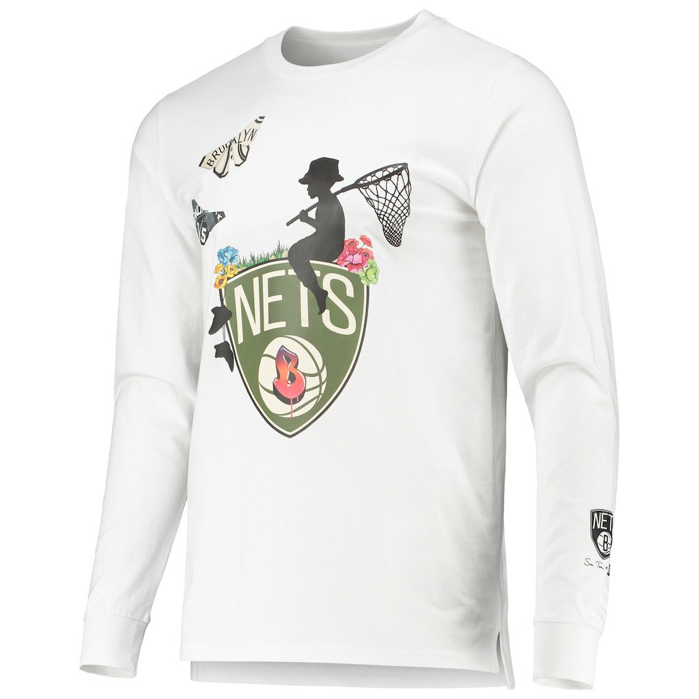 Brooklyn Nets Sue Tsai Long Sleeve T-Shirt