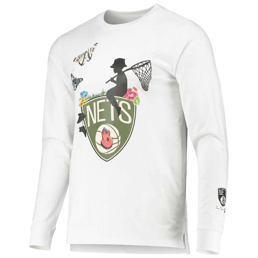 Brooklyn Nets Sue Tsai Long Sleeve T-Shirt