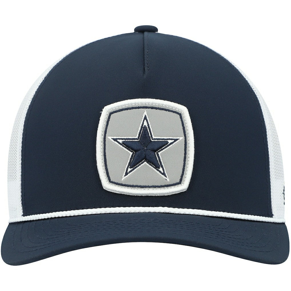 HOOey Star Patch Rope Trucker Snapback Hat - Dallas Cowboys Hats