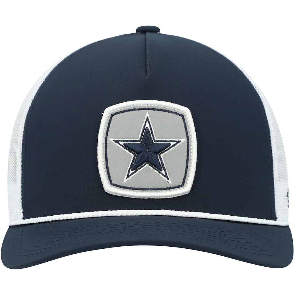 HOOey Star Patch Rope Trucker Snapback Hat - Dallas Cowboys Hats