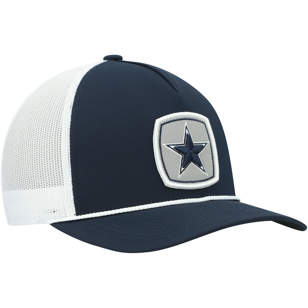 HOOey Star Patch Rope Trucker Snapback Hat - Dallas Cowboys Hats