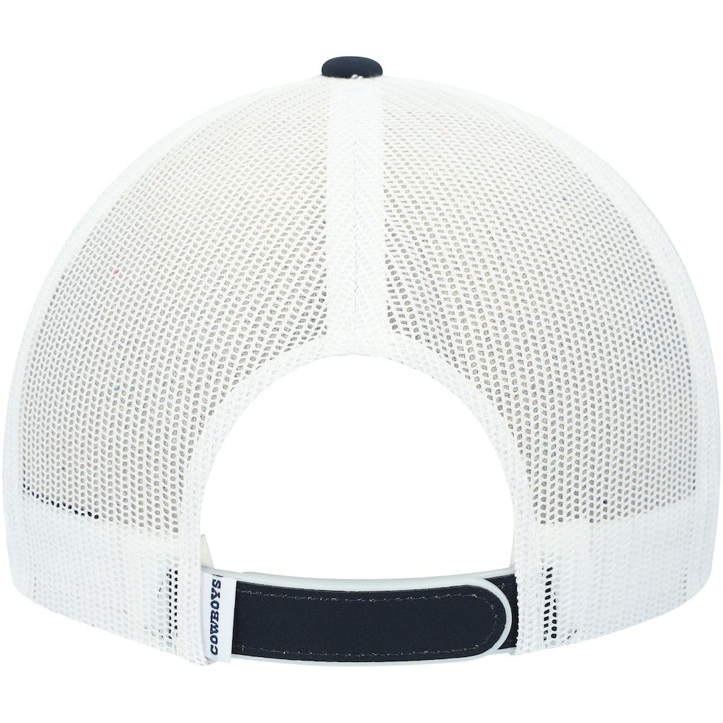 HOOey Star Patch Rope Trucker Snapback Hat - Dallas Cowboys Hats