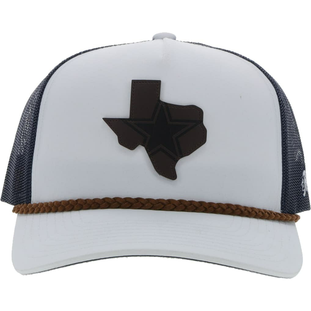HOOey State Patch Trucker Snapback Hat - Dallas Cowboys Hats