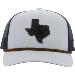 HOOey State Patch Trucker Snapback Hat - Dallas Cowboys Hats