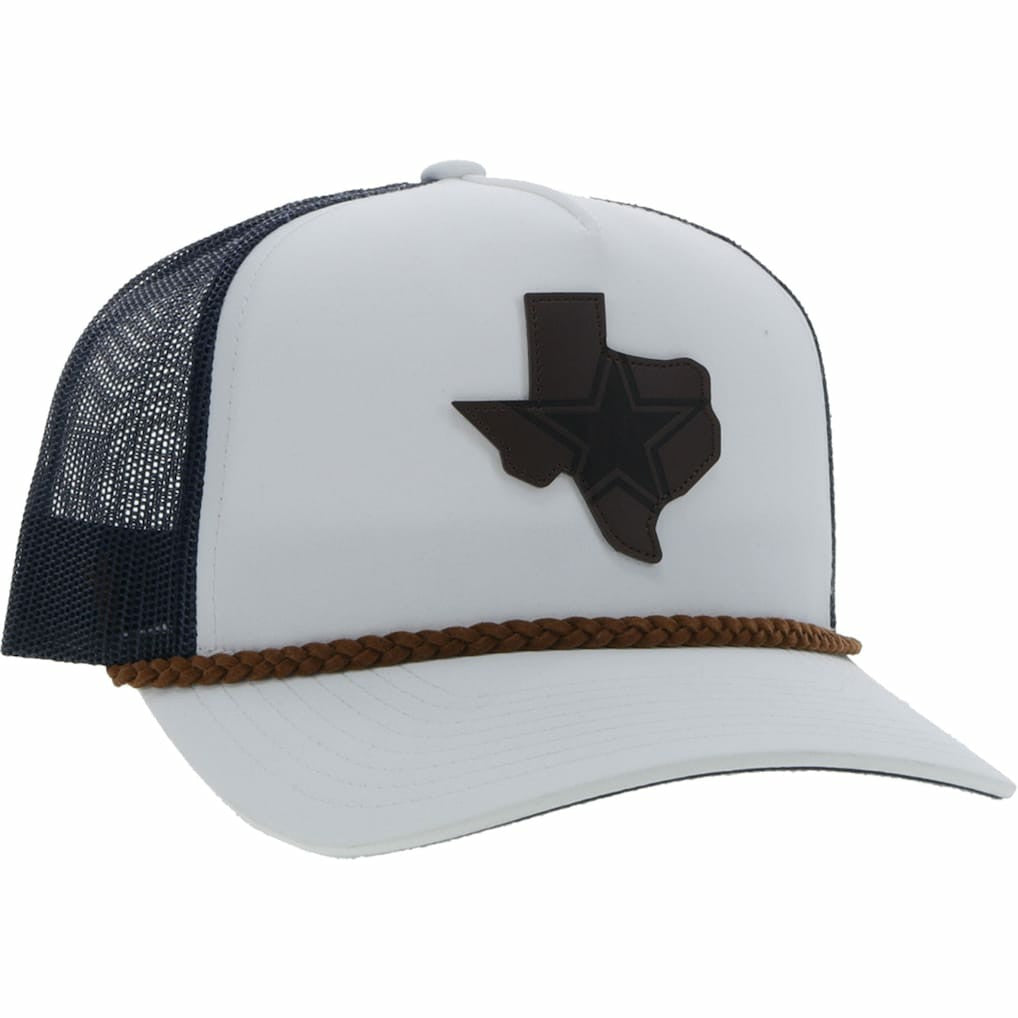 HOOey State Patch Trucker Snapback Hat - Dallas Cowboys Hats