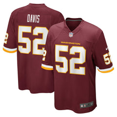 Jamin Davis Washington Football Team Game Jersey - Washington Commanders Jerseys