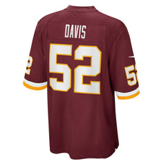 Jamin Davis Washington Football Team Game Jersey - Washington Commanders Jerseys