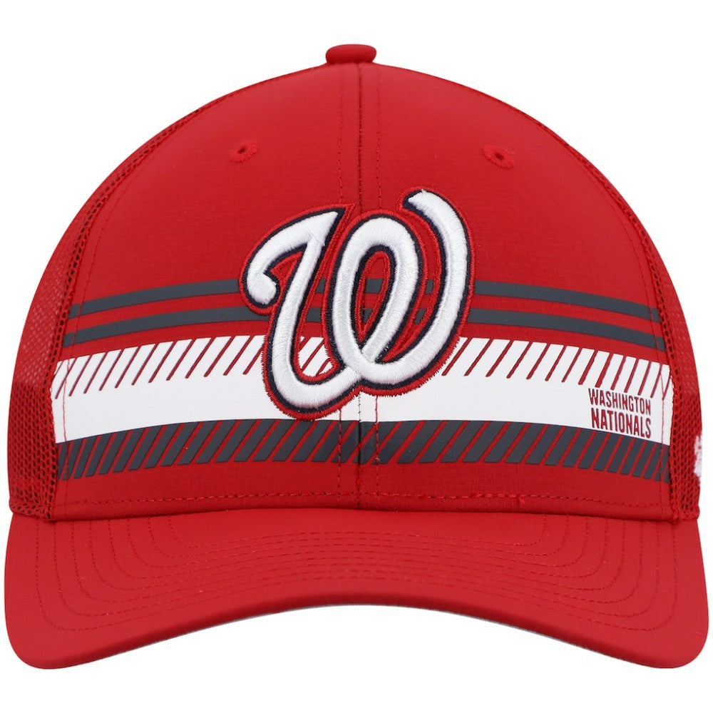 Red Washington Nationals '47 Cumberland Trucker Snapback Hat
