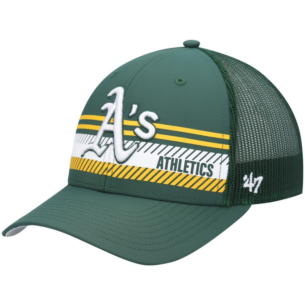 Green Athletics '47 Cumberland Trucker Snapback Hat