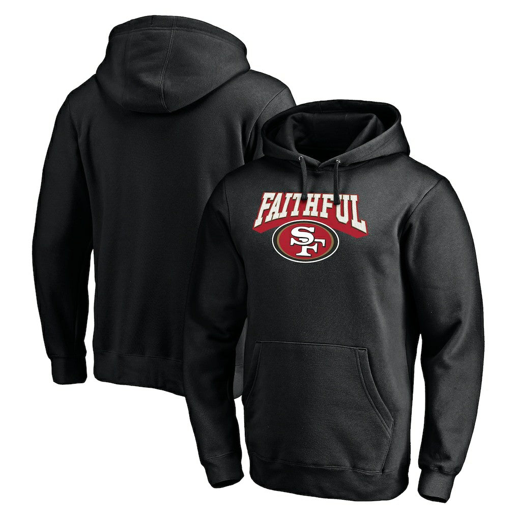 Hometown Collection The Faithful Fitted Pullover Hoodie - San Francisco 49ers Hoodies