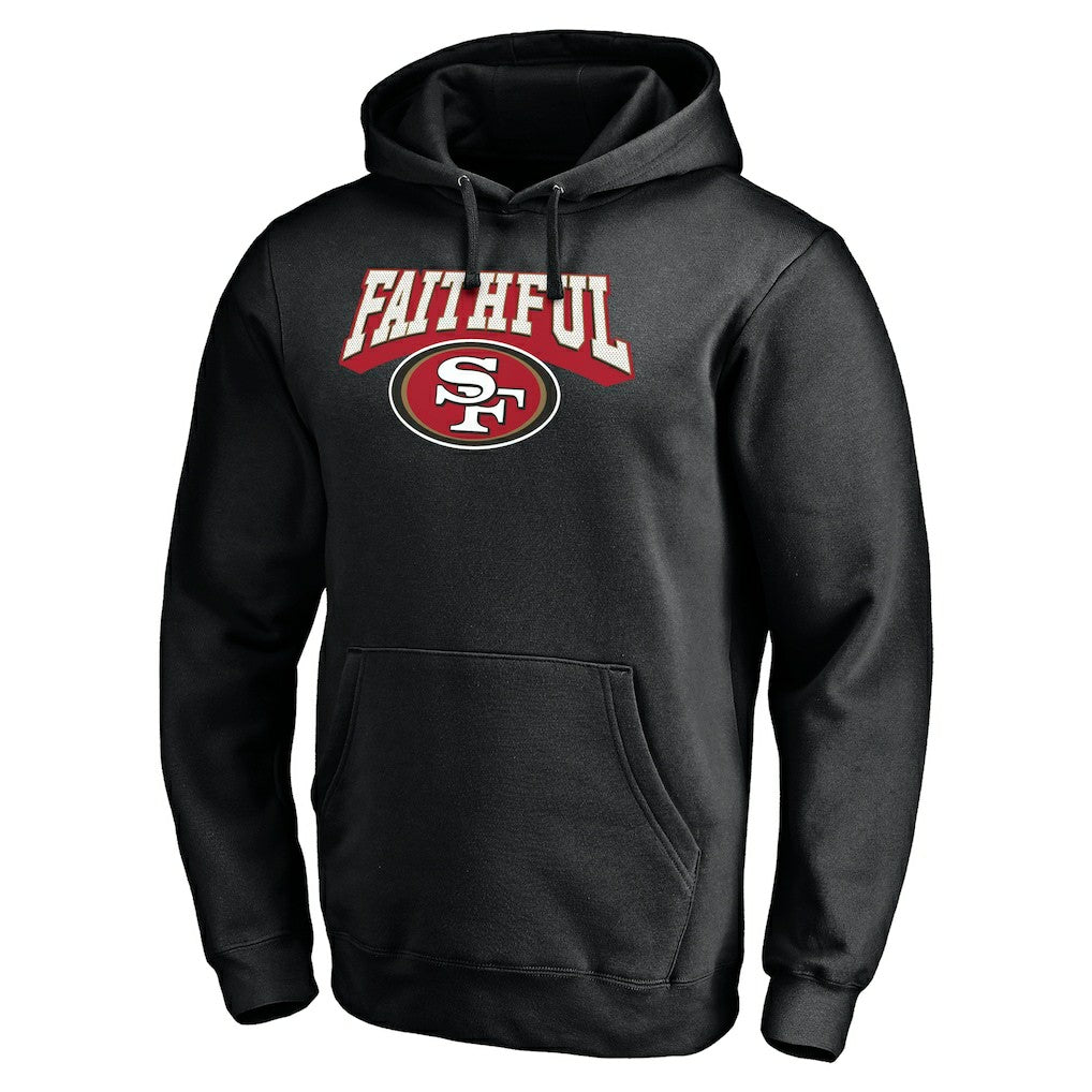Hometown Collection The Faithful Fitted Pullover Hoodie - San Francisco 49ers Hoodies