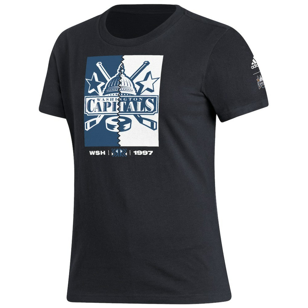 NHL Washington Capitals adidas Women's Reverse Retro 2.0 Playmaker T-Shirt