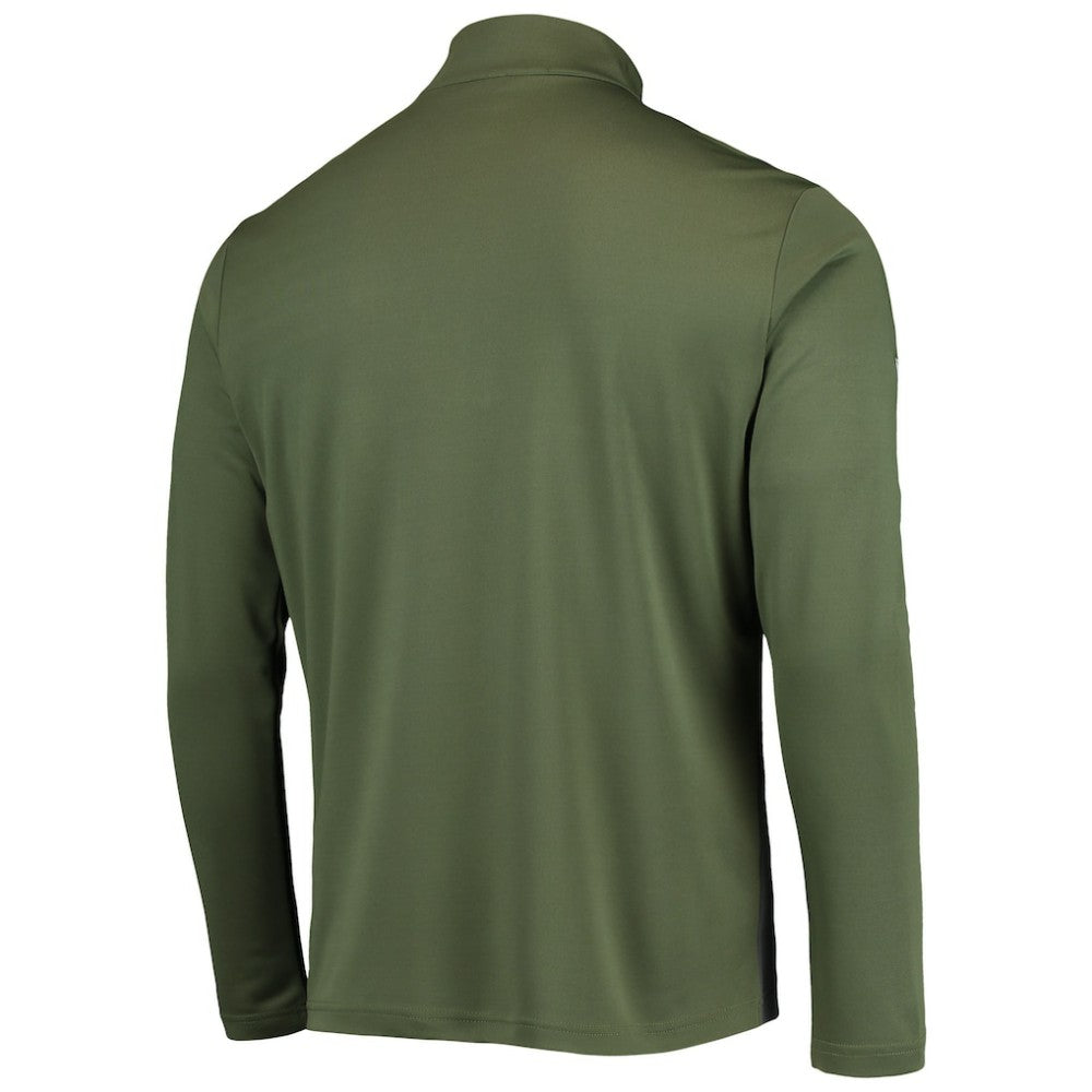 Olive Chicago White Sox Levelwear Delta Pursue Quarter-Zip Jacket