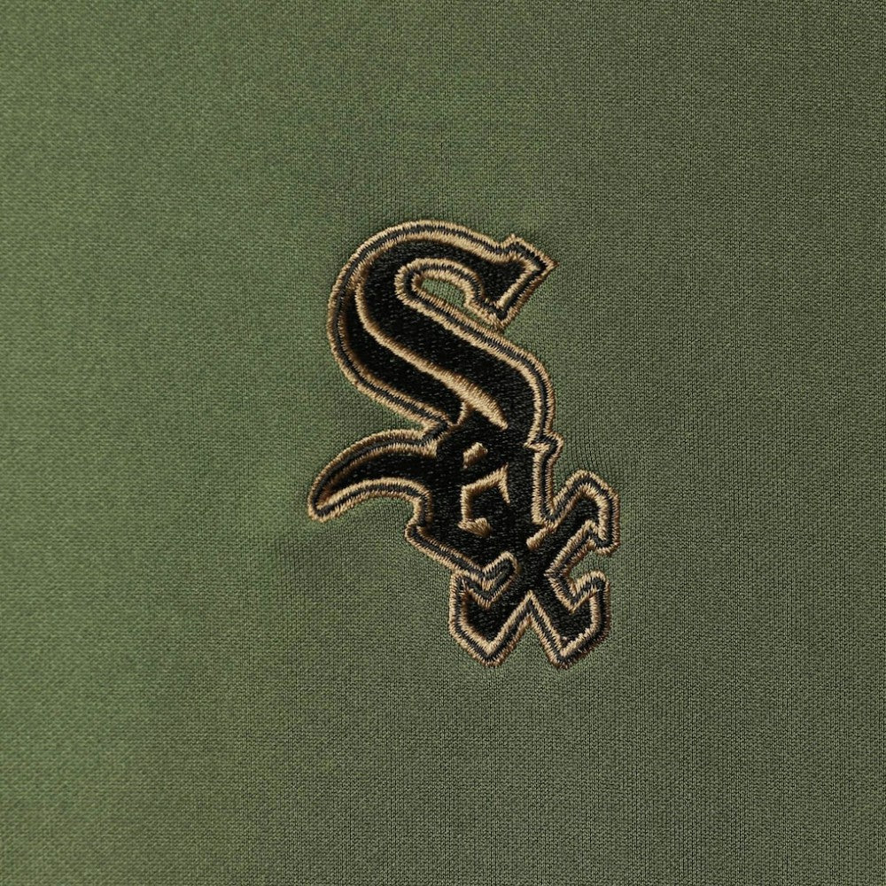 Olive Chicago White Sox Levelwear Delta Pursue Quarter-Zip Jacket