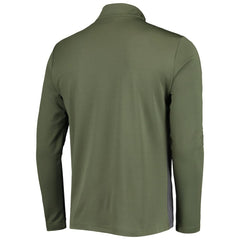 Olive San Francisco Giants Levelwear Delta Pursue Quarter-Zip Jacket