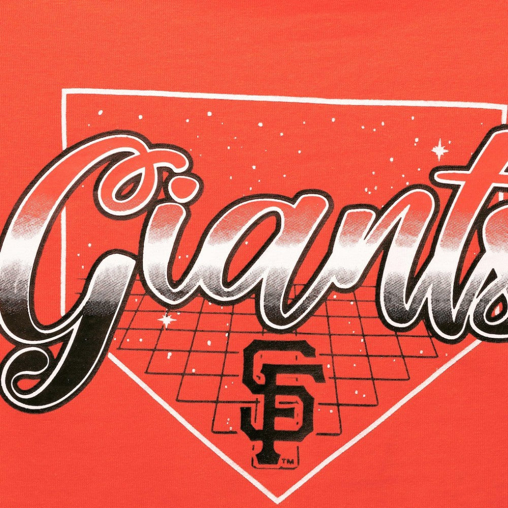 Orange San Francisco Giants Girls Youth Bleachers T-Shirt