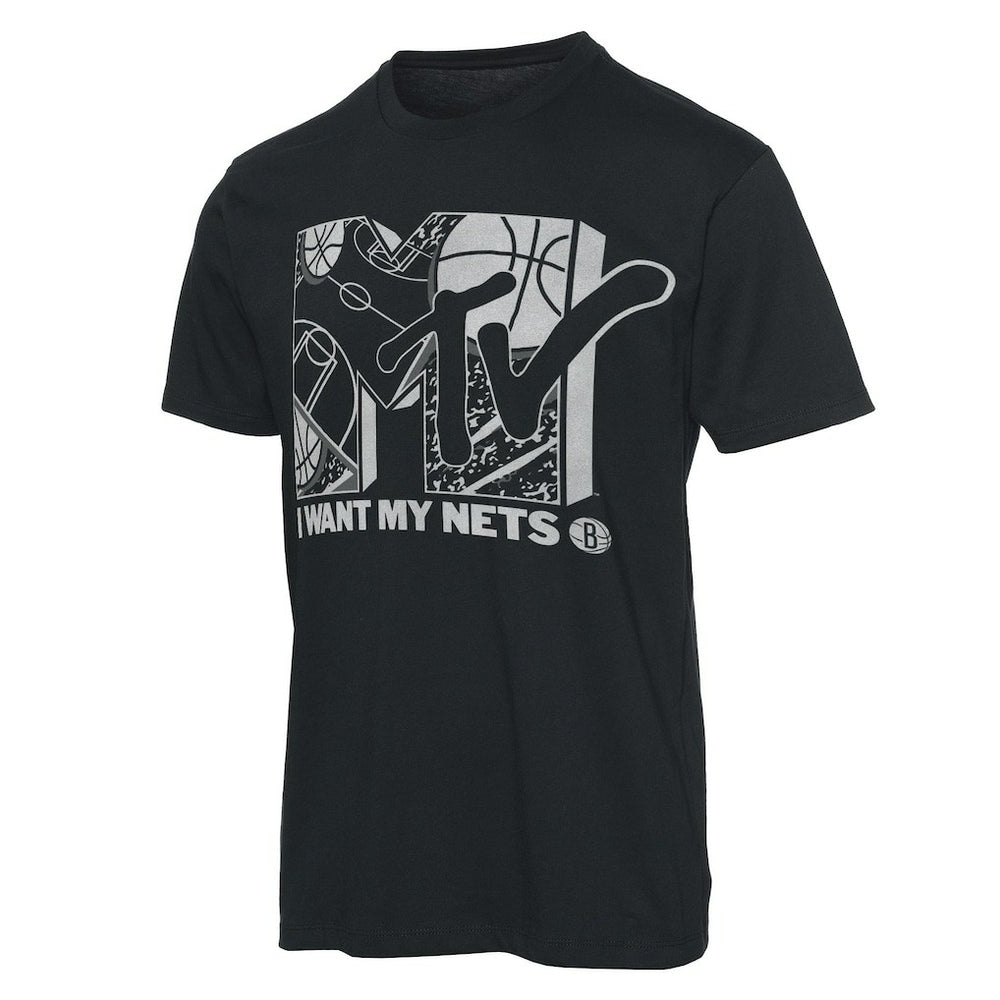 Brooklyn Nets Junk Food NBA x MTV I Want My T-Shirt