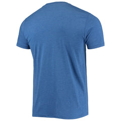 Royal Milwaukee Brewers Homage Hand-Drawn Logo Tri-Blend T-Shirt