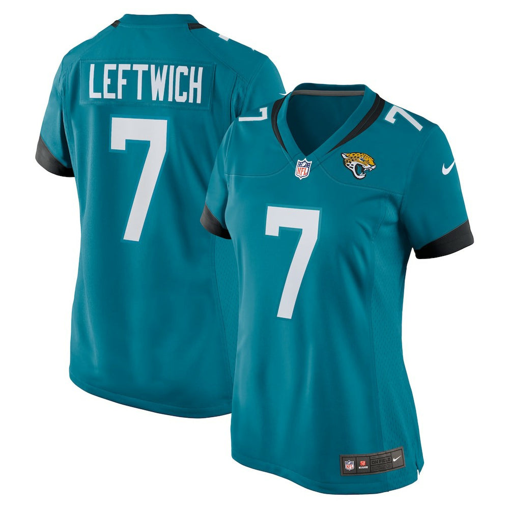 Byron Leftwich  Women's Retired Player Game Jersey - Jacksonville Jaguars Jerseys