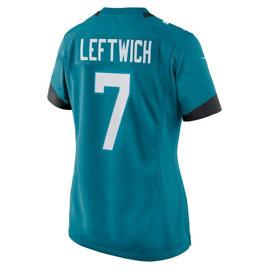 Byron Leftwich  Women's Retired Player Game Jersey - Jacksonville Jaguars Jerseys