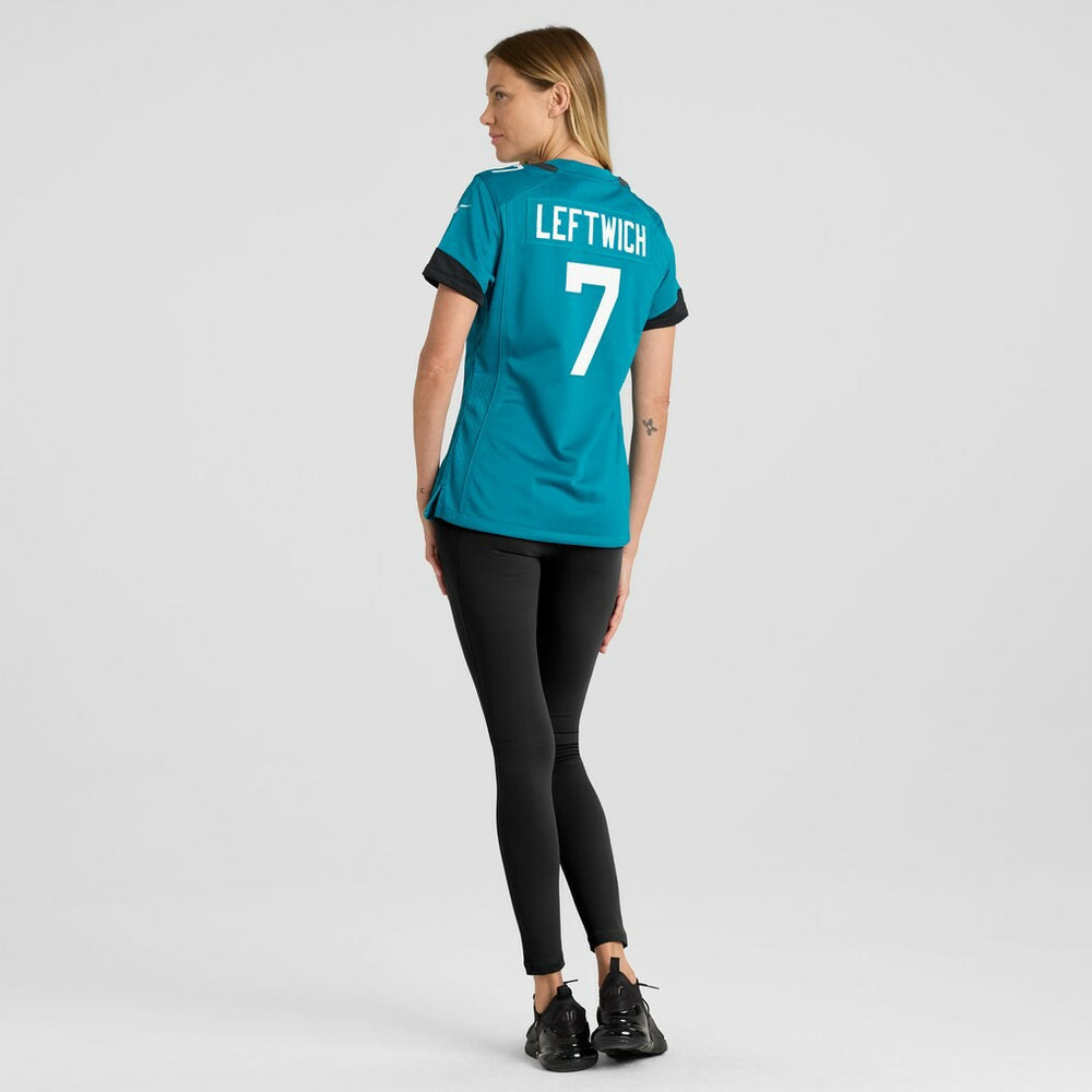 Byron Leftwich  Women's Retired Player Game Jersey - Jacksonville Jaguars Jerseys