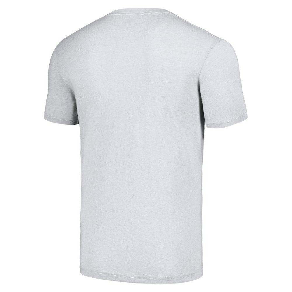 Ash Chicago Cubs Homage Hyper Local Tri-Blend T-Shirt