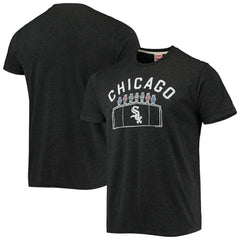 Charcoal Chicago White Sox Homage Team Hyper Local Tri-Blend T-Shirt
