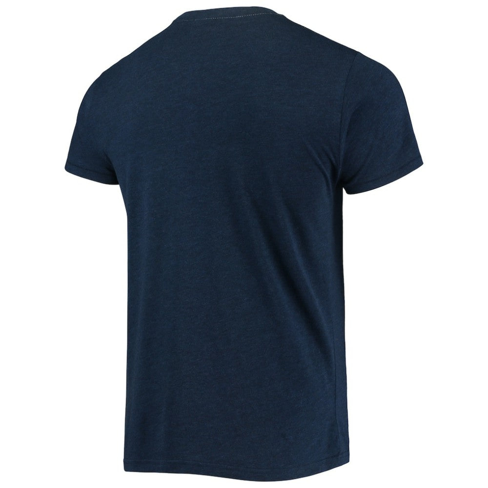 Navy Detroit Tigers Homage Hyper Local Tri-Blend T-Shirt
