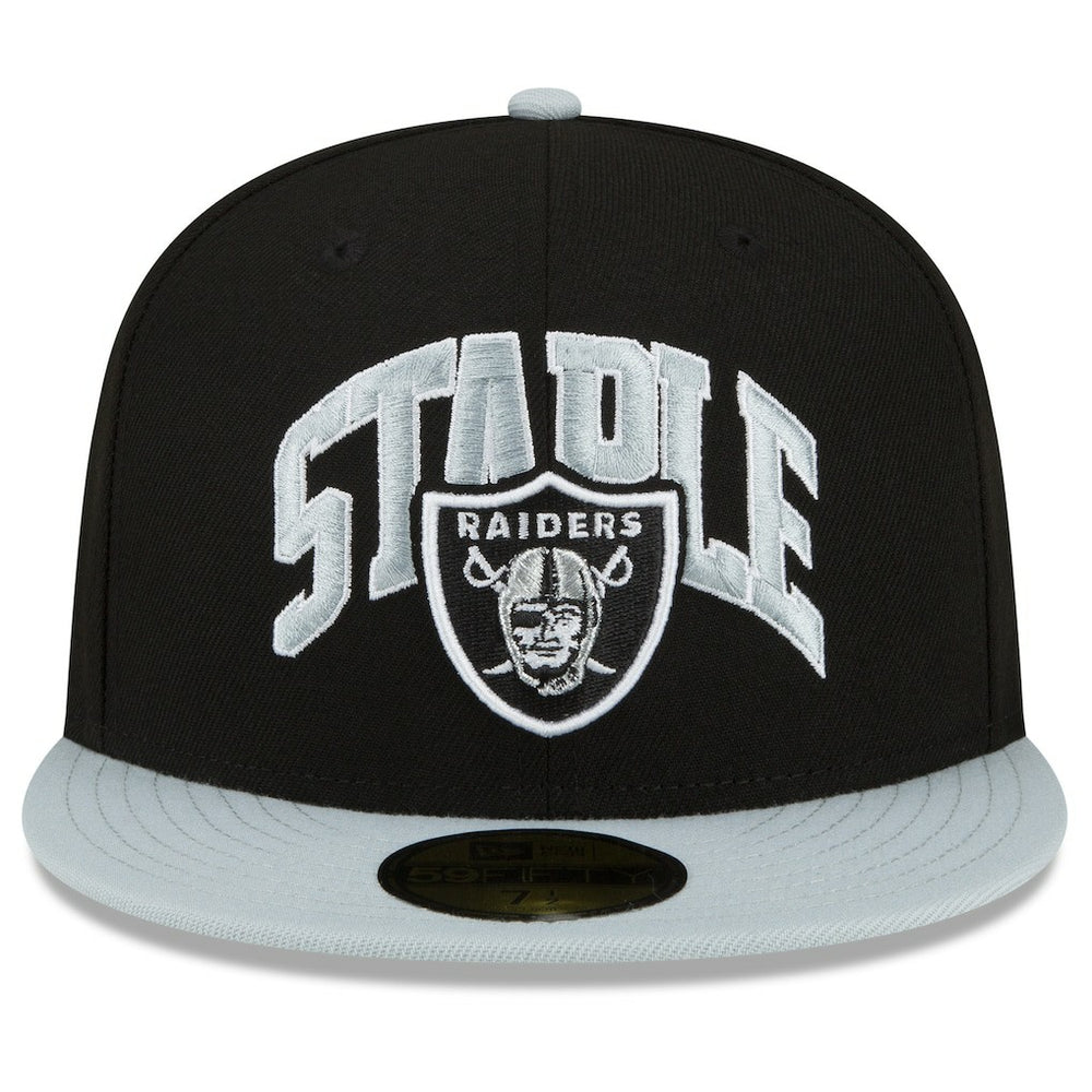 NFL x Staple Collection 59FIFTY Fitted Hat - Las Vegas Raiders Hats