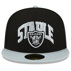 NFL x Staple Collection 59FIFTY Fitted Hat - Las Vegas Raiders Hats