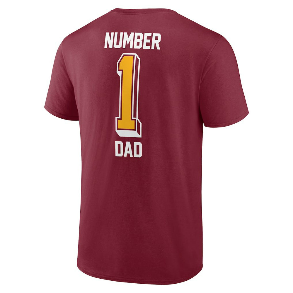 Team #1 Dad T-Shirt - Washington Commanders T-shirts