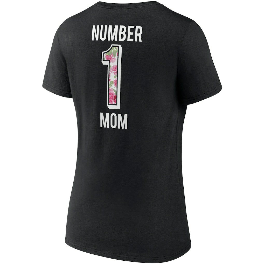 Women's Team Mother's Day V-Neck T-Shirt - Las Vegas Raiders T-shirts