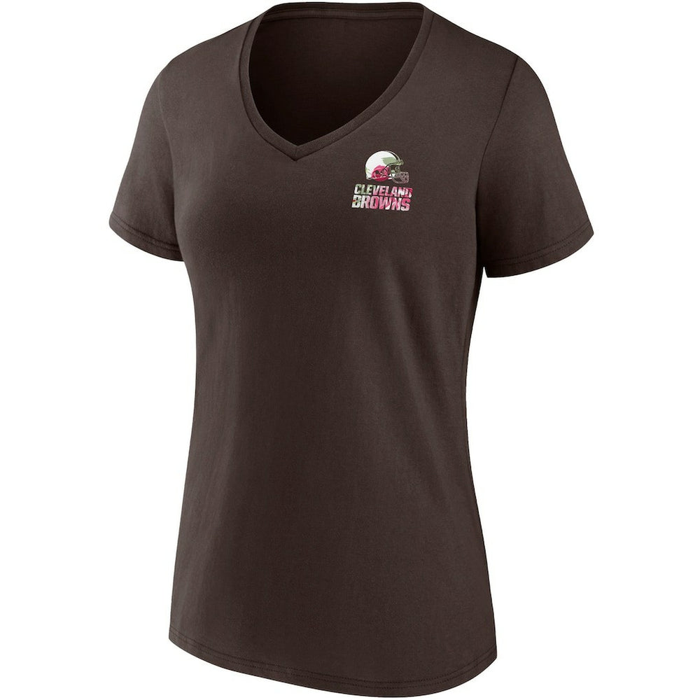 Women's Team Mother's Day V-Neck T-Shirt - Cleveland Browns T-shirts