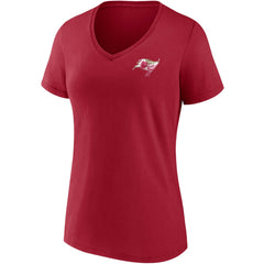 Women's Team Mother's Day V-Neck T-Shirt - Tampa Bay Buccaneers T-shirts