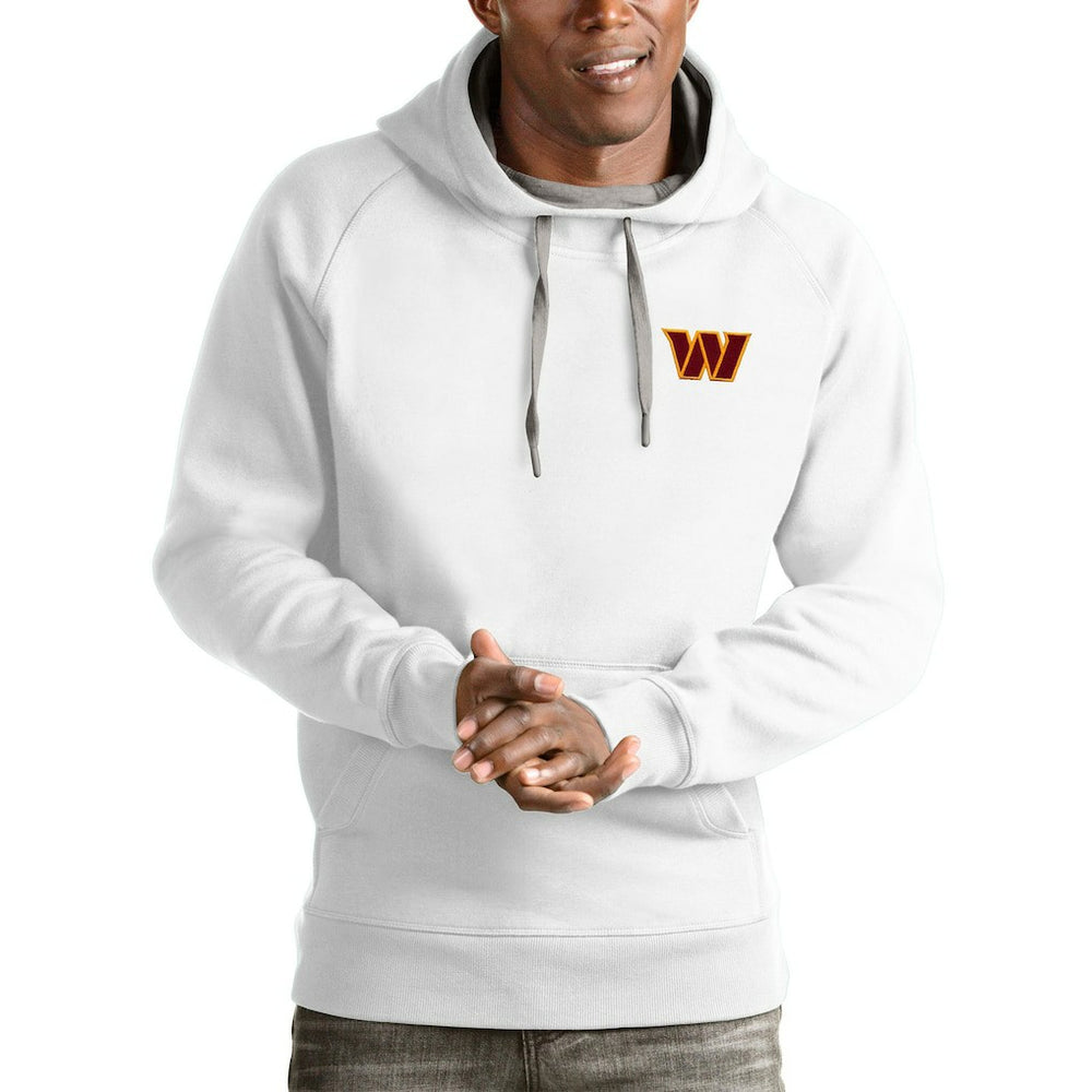 Antigua Victory Pullover Hoodie - Washington Commanders Hoodies