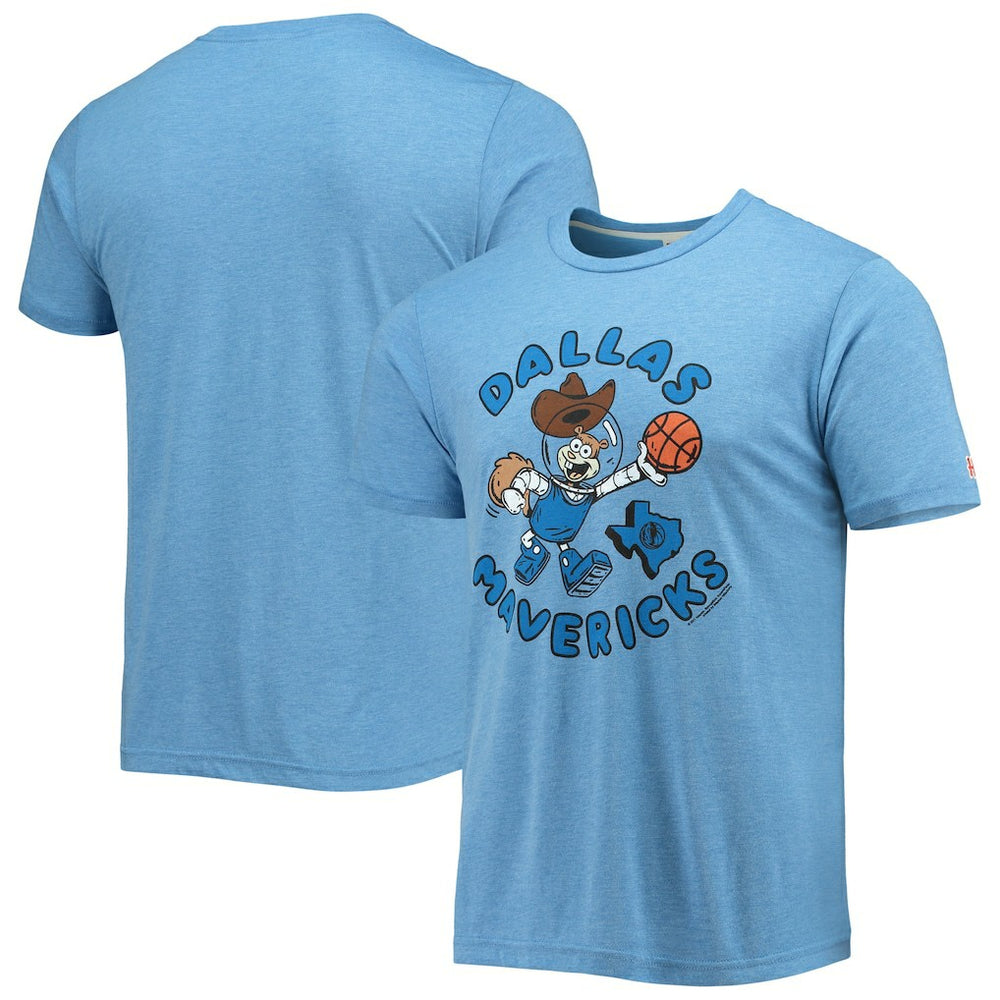 Dallas Mavericks Homage NBA x Spongebob Collab Tri-Blend T-Shirt sale