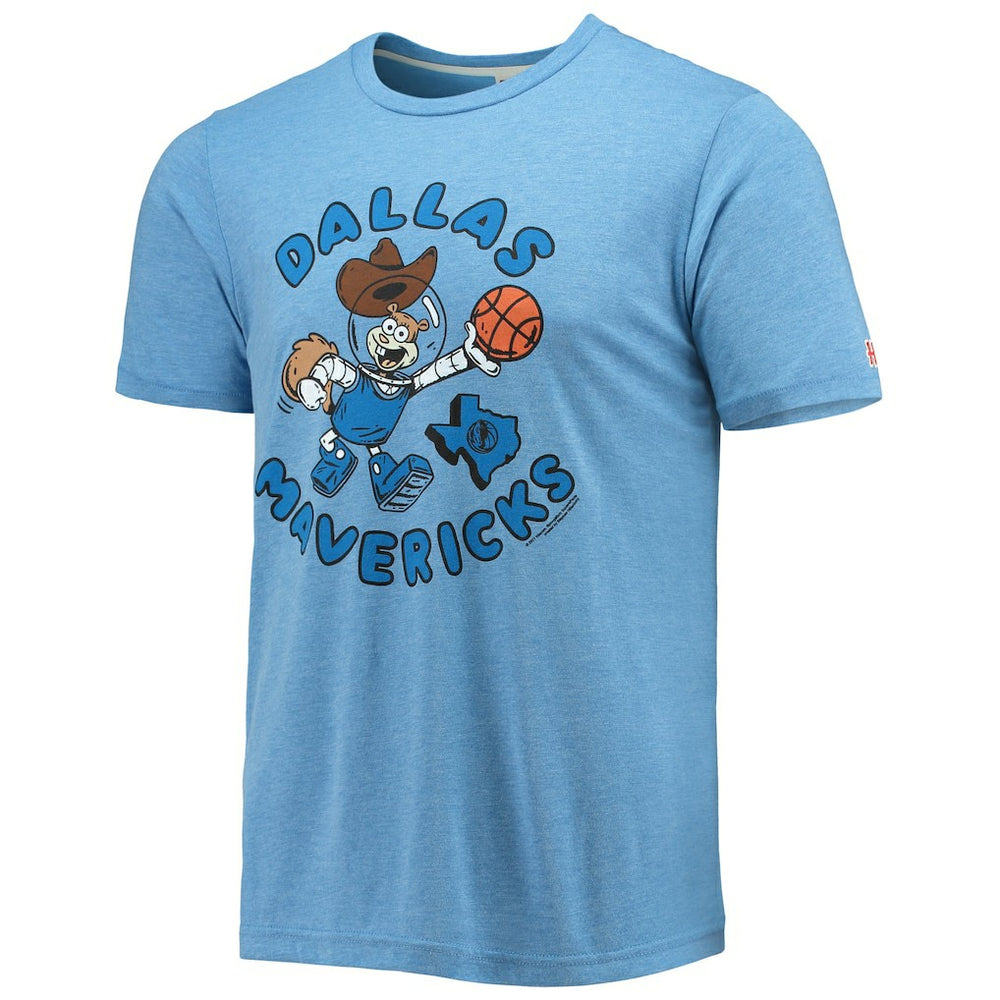 Dallas Mavericks Homage NBA x Spongebob Collab Tri-Blend T-Shirt sale