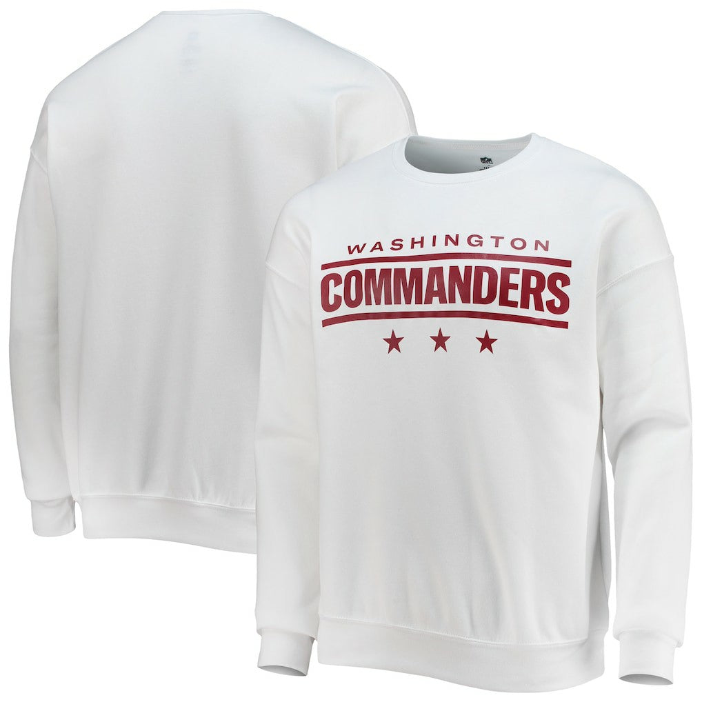 NFL x Darius Rucker Collection Star Sponge Fleece Pullover Sweatshirt - Washington Commanders Pullover