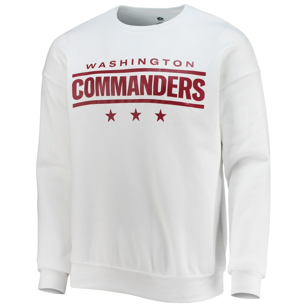 NFL x Darius Rucker Collection Star Sponge Fleece Pullover Sweatshirt - Washington Commanders Pullover