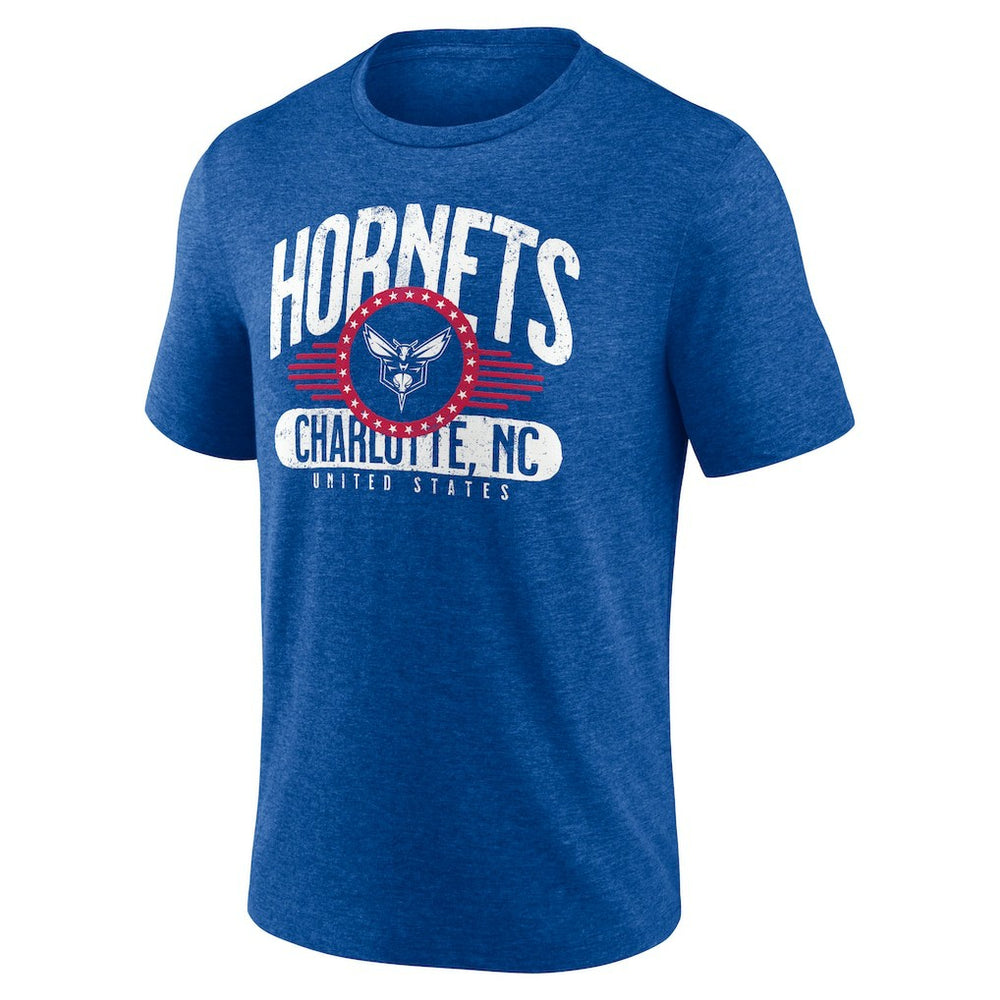 Charlotte Hornets Badge of Honor Tri-Blend T-Shirt