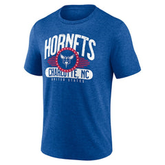 Charlotte Hornets Badge of Honor Tri-Blend T-Shirt